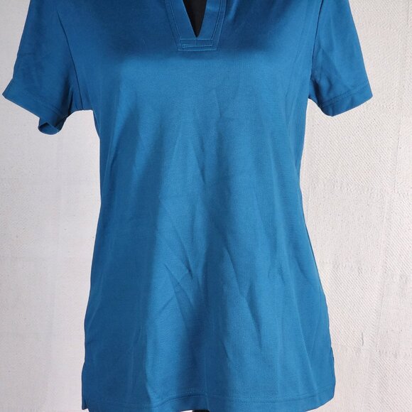 Devon and Jones Dark Teal Crownlux Performance Style DG20W Polo Work Top Size M - Picture 4 of 16